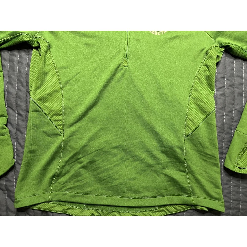 Under Armour Semi-Fitted Cold Gear Pullover University North Dakota XL Green - Picture 5 of 14